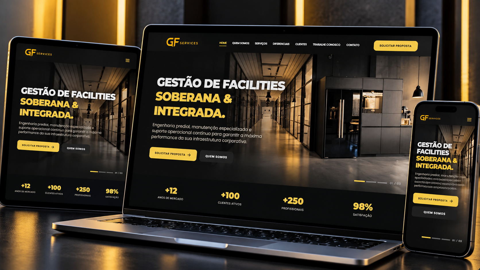 Sites profissionais